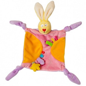 Платочек-прорезыватель - Кролик (Taf Toys, 11055) Платочек-прорезыватель - Кролик (Taf Toys, 11055)