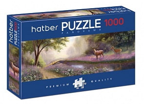Пазл Premium 1000 элементов – Панорама Вдохновение (Hatber, 1000ПЗ2-19277)
