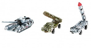 Модель машины в металлической банке – Военная техника, 7,5 см (Технопарк, SB-17-10-CDU-1)