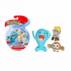 Игровой набор TM Pokemon - Джангмо-о, Роулет, Воббафет (Росмэн, 36691)