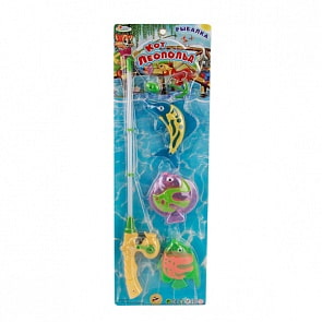 Игра рыбалка – кот Леопольд, со светом (Играем Вместе, B917362-Rsim)