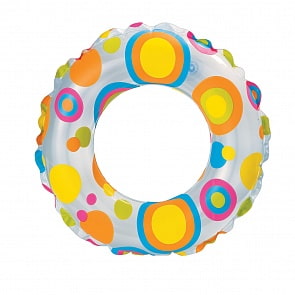 Круг надувной Lively Print Swim Rings (Intex, int59230NP)