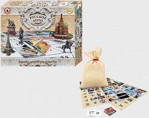 Лото русское "Шедевры в числах" (Русский Стиль,03290н)