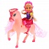 Кукла - София, 29 см с дочерью на лошадке, аксессуары  - миниатюра №1