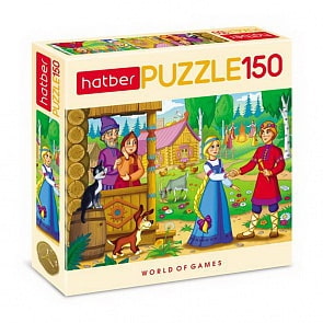 Пазл 150 элементов – Снегурочка (Hatber, 150ПЗ4-19262)