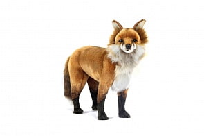 Мягкая игрушка - Рыжая лиса, 36 см. (Hansa, 7046)