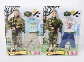 Игровой набор Defa Kevin – Военный, 7 предметов (Defa Lucy, 8412) (ассортимент)