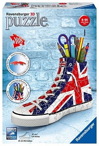 3D Пазл - Кроссовок Юнион Джек, 108 элементов (Ravensburger, 11222)