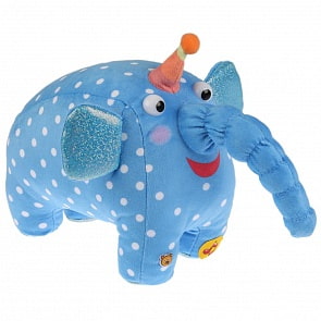 Озвученная мягкая игрушка Деревяшки - Слон Ду-Ду, 20 см (Мульти-пульти, V92659/20)