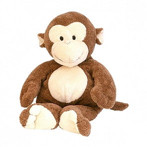 Мягкая игрушка из серии Pluffies – Обезьянка Dangeles, 25,4 см (Ty Inc, 3226-TY)