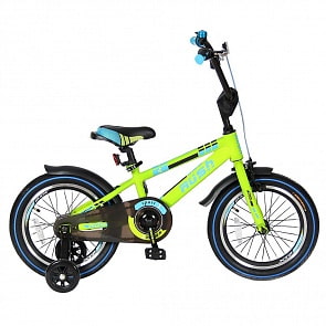 Двухколесный велосипед Rush Sport, диаметр колес 16 дюймов, зеленый (Velolider, 5533RT)