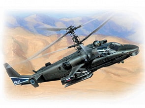 Модель для склеивания - Вертолёт Ка-52 Аллигатор (Звезда, 7224з)