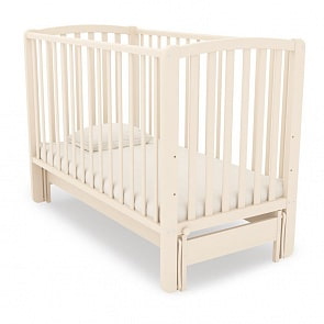 Кровать детская Angela Bella К-2005-3м Бьянка маятник продольный, слоновая кость (Angela Bella, AB-К-2005-3м_слоновая кость)