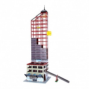 Паркинг, Небоскрёб, Железнодорожная станция Powertrains (Jakks Pacific, 72175)