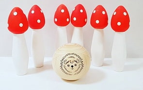 Игра Боулинг - Мухоморы и ёжик (ЯиГрушка, 47349АИst)
