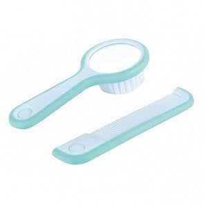 Набор - Щетка с зеркалом и расческа, голубой (Bebe Confort, 3106208000)
