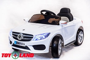 Электромобиль Mercedes MB белый (ToyLand, XMX 815 Б) Электромобиль Mercedes MB белый (ToyLand, XMX 815 Б)