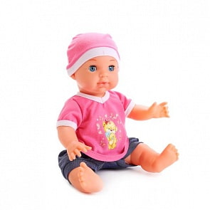Пупс из серии Hello Kitty 35 см., 3 функции, пьет и писает, закрывает глазки (Карапуз, Y35DP-SP-RUРозsim)