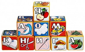 Кубики - Алфавит (Строим вместе счастливое детство, 5113)