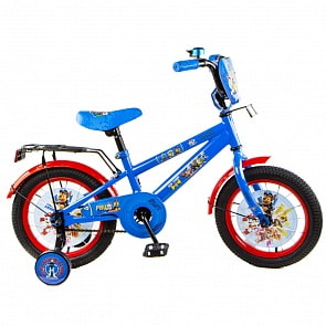 Детский велосипед - Щенячий патруль, диаметр колес 14 дюймов (Navigator, ВН14214)