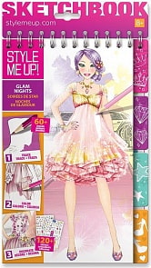 Блокнот Гламурные вечеринки (Style Me Up, 1407st)