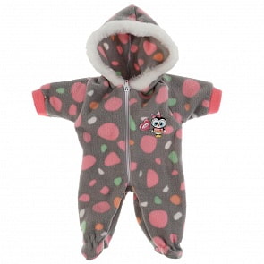 Теплый комбинезон Совушка для кукол 40-42 см (Карапуз, OTF-2101SF-RU)