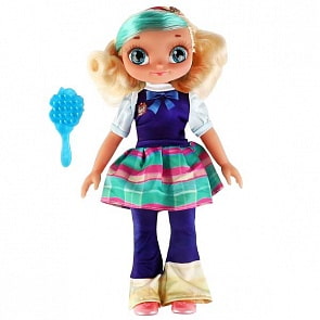 Кукла озвученная Снежка 32 см Сказочный патруль кэжуал 15 песен и фраз с расческой  (Карапуз, ST21-32-S-CAS3-RU)