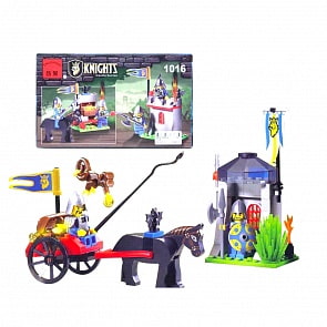 Конструктор - Пост с фигурками, 84 детали (Enlighten Brick, BRICK1016)