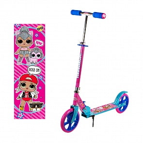 Самокат 2-х колесный LOL, колеса PU (1 Тoy, Т17020)