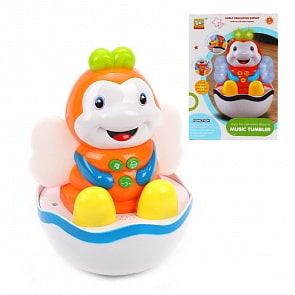 Пчелка электронная, свет, звук, регулировка громкости (Наша игрушка, 838-49)