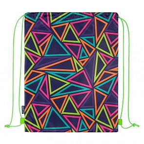 Мешок для обуви - Разноцветные треугольники (MaxiToys, MT-FU102017-11)