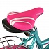 Детский велосипед 12", А-тип, бирюзово-розовый  - миниатюра №4