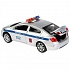 Машина металлическая Honda Civic Полиция 12 см, открываются двери, инерционная  - миниатюра №1