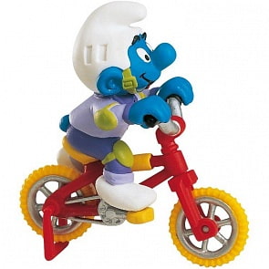 Игровая фигурка Гномик на велосипеде (Schleich, 40252) Игровая фигурка Гномик на велосипеде (Schleich, 40252)
