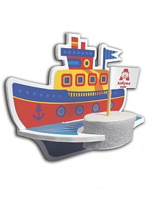 Модель сборная - Буксир (Азбука Тойс, ЮМ-0003)