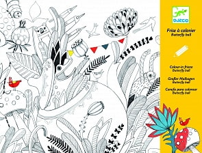 Раскраска - Бал бабочек, 1,26 см (Djeco, 09645k)