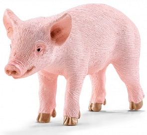 Фигурка - Поросенок, стоит (Schleich, 13783k)