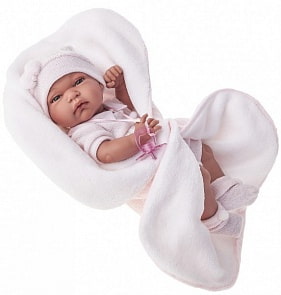 Кукла Антония в розовом, 33 см. (Antonio Juan Munecas, 6010P)