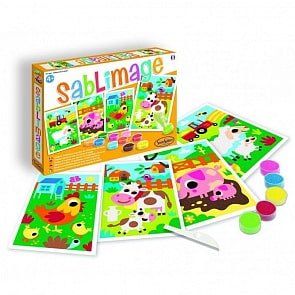 Песочные картинки - Животные на ферме (SentoSpherE, 8807)