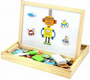 Доска двухсторонняя магнитная (База игрушек, 2015)