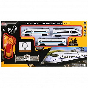 Железная дорога на радиоуправлении, свет + звук, длина полотна 86 см (B1756694)