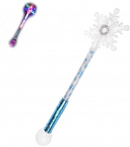 Светящаяся палочка с шаром-проектором, несколько видов (Наша игрушка, SPL340907) (ассортимент)