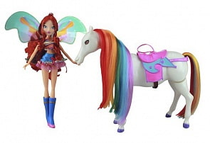 Блум и лошадка Рейнбоу (Winx Club, IW02721318)