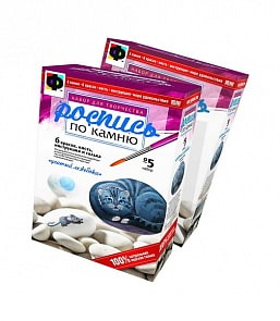 Набор для творчества №5. Роспись по камню " Усатый лежебока" (Фантазер, 394005) 