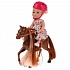 Кукла с лошадкой и аксессуарами   - миниатюра №1
