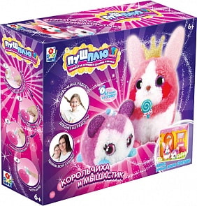 Набор для творчества Пуш-Плюш – Корольчиха и Мышастик (1toy, Т19396)