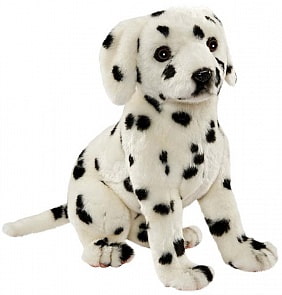 Мягкая игрушка – Далматинец сидящий, 30 см (Hansa, 6809-hns)