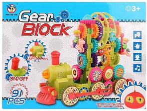 Конструктор с р/у, 91 деталь, свет и звук (Shantou, 9207)