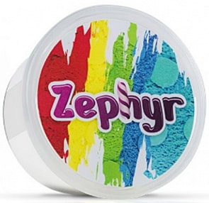 Кинетический пластилин, белый, 150 г (Zephyr, 00-00000737)