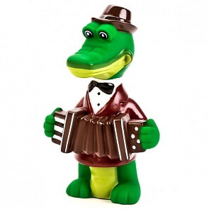 Фигурка для ванной - Крокодил Гена (Играем Вместе, LXST02R)